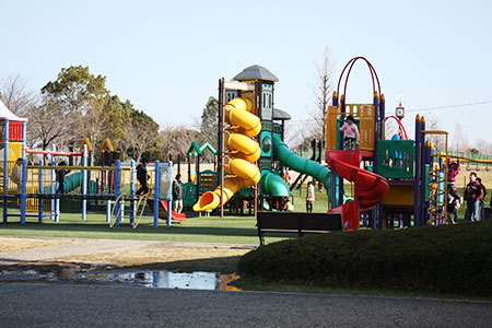 木曽三川公園一宮タワーツインアーチアスレチック