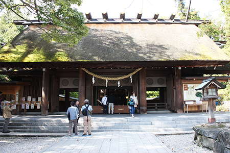 籠神社本堂