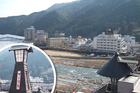 下呂温泉温泉街