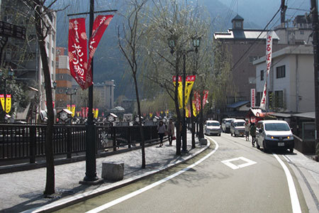 下呂温泉温泉街