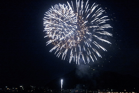 長良川全国花火大会開始