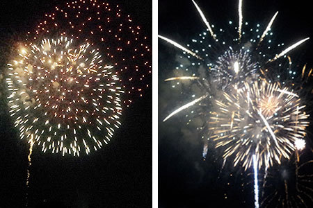 長良川花火3万発