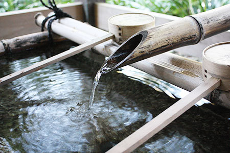伊奈波神社手水舎