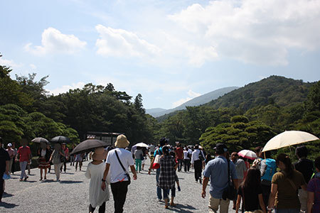 伊勢神宮内宮境内
