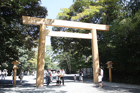 伊勢神宮鳥居