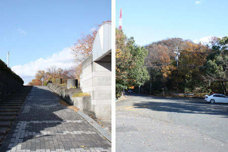 金華山ドライブウェイ駐車場