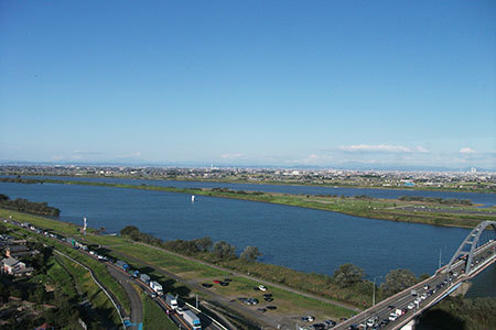 木曽三川公園展望台