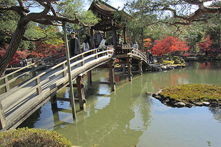 虎渓山永保寺の紅葉