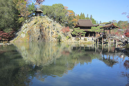 虎渓山永保寺の紅葉