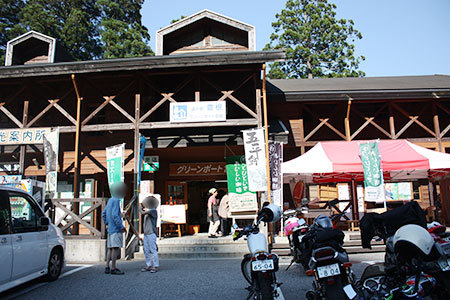 道の駅グリーンポート宮嶋外観