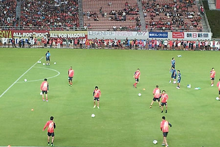 瑞穂陸上競技場サッカー