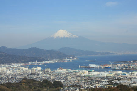 日本平山頂からの風景