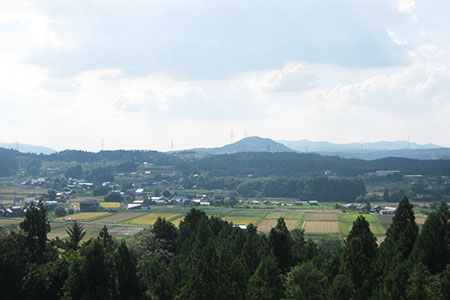 農村景観日本一展望台