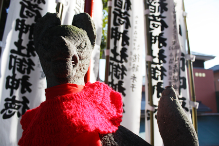 千代保稲荷神社きつね