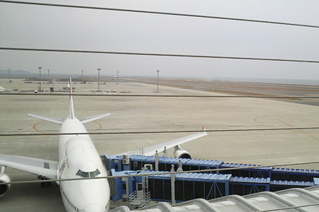中部国際空港セントレア飛行機