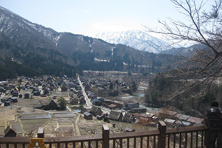 白川郷城山展望台
