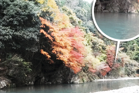 多良峡の紅葉