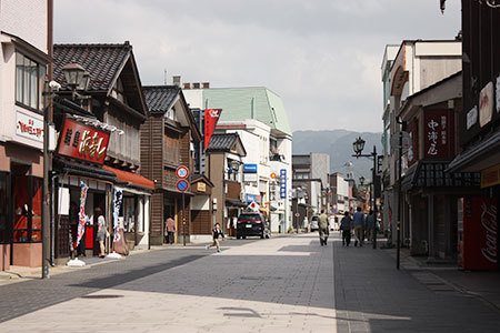 輪島の町並み