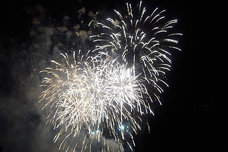 やないづ境川ふれあい夏祭り花火大会