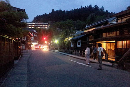 飛騨高山の古い町並み