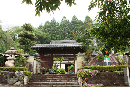 弓削寺のあじさい